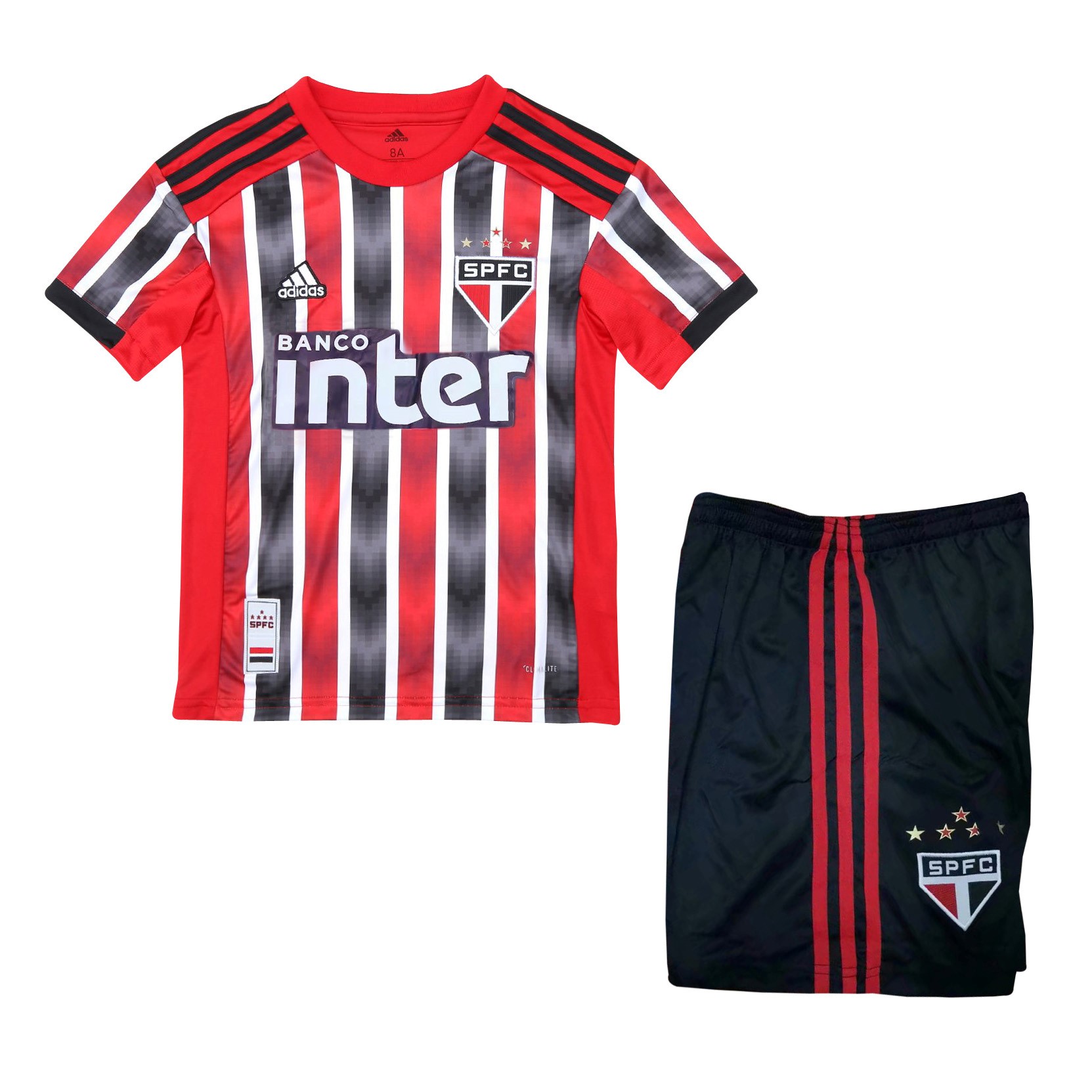 Camiseta São Paulo 2ª Niño 2019-2020 Rojo